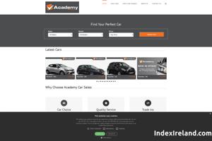 Visit Academy Car Sales website.