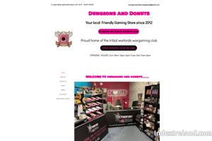 Visit Dungeons and  Donuts website.