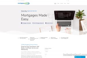 Visit Mortgage Options website.