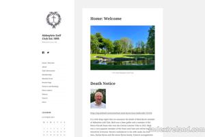 Visit Abbeyleix Golf Club website.