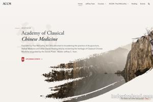 Visit Academy of Classical Chinese Medicine website.