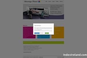 Visit Advantage Printers website.