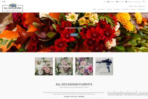 Visit All Occasions Florists website.