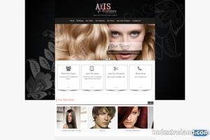 Visit Axis Hairdressing website.