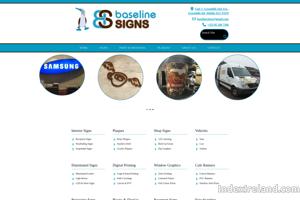 Visit Baseline Signs website.