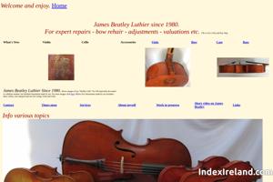 Visit James Beatley Violin Maker website.