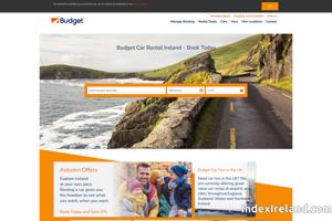 Visit Budget Car Rental Ireland website.