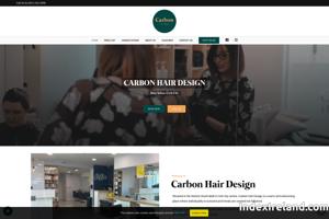 Visit Carbon Hair Design Salon website.