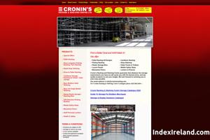 Visit Cronin's Racking & Ware House Storage website.