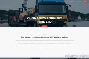 Cunnane's Fork Lift Hire and Machine Moving Equipment