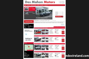 Visit Des Mahon Motors website.