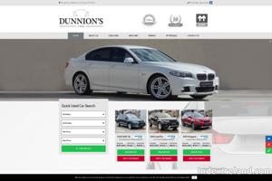 Visit Dunnions Car Sales website.