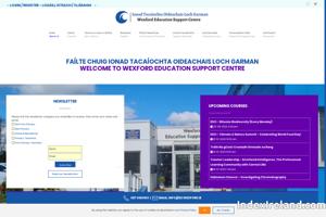 Visit Co. Wexford Education Centre website.