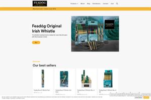 Visit Feadog Original Irish Whistles website.