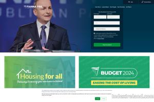 Visit Fianna Fail - The Republican Party website.