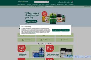 Visit Holland & Barrett website.