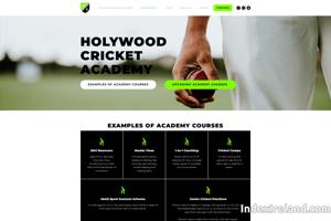 Visit Holywood Cricket Academy website.