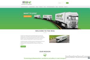 Visit IRHA - Irish Road Haulage Association website.