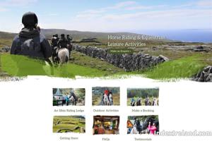 Visit Irish Horse Riding Holidays website.
