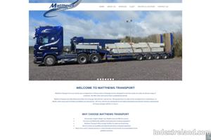 Visit Matthews Transport website.