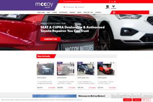 Visit McCoy Motors website.