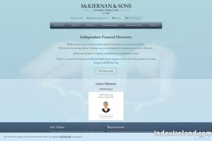 Visit McKiernan & Sons Funeral Directors website.