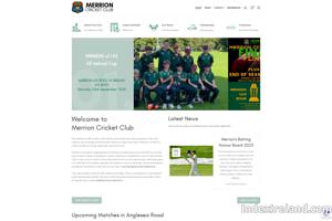 Visit Merrion Cricket Club website.