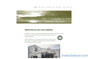 Visit John O'Donoghue & Sons Funeral Directors website.