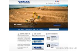 Visit Roadform Ltd. Civil Engineering website.