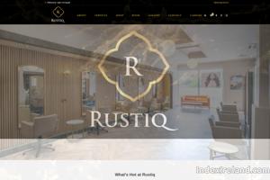 Visit Rustiq Salon website.