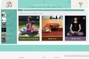 Visit Sara Falvey Yoga Classes website.