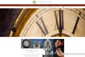 Visit Stokes Clock - The Clock Specialists website.