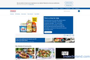 Visit Welcome to Tesco Ireland website.