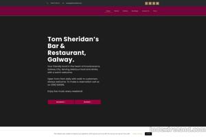 Visit Tom Sheridans Bar & Restaurant website.