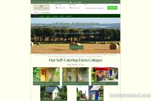 Visit Warren Farm Guest Cottages. website.