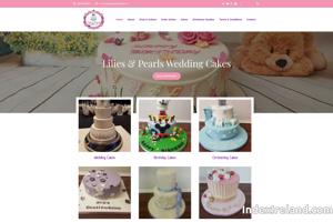 Visit Lilies and Pearls Wedding Cakes website.