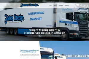 Visit Zwecker International Transport website.
